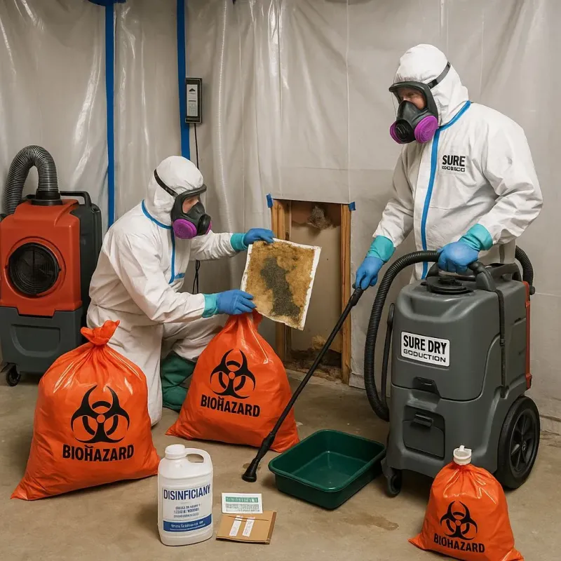 Contaminated Water Handling Protocols process in Delta County, MI