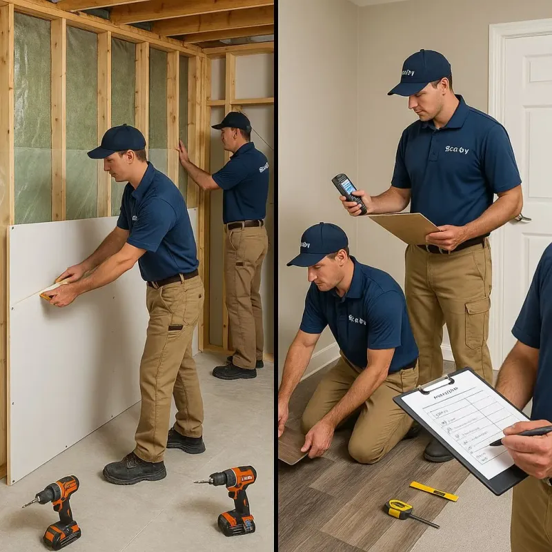 Repairs and Reconstruction process in Delta County, MI